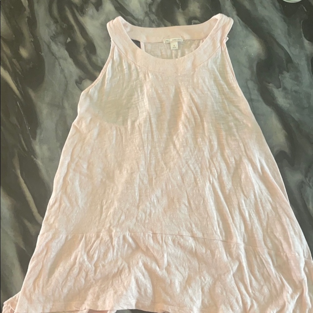 GAP halter pink tank top